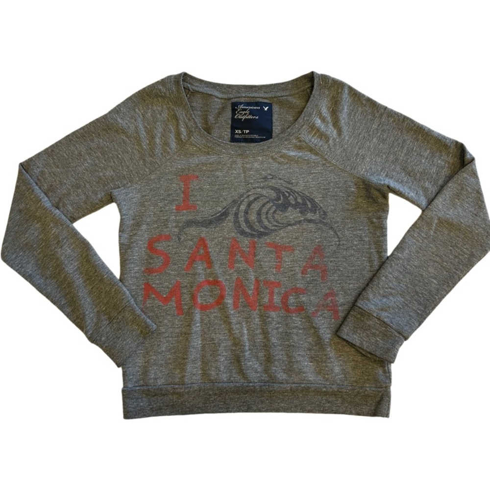 Vintage American Eagle Outfitters sweatshirt Santa Monica - Picture 3 of 5